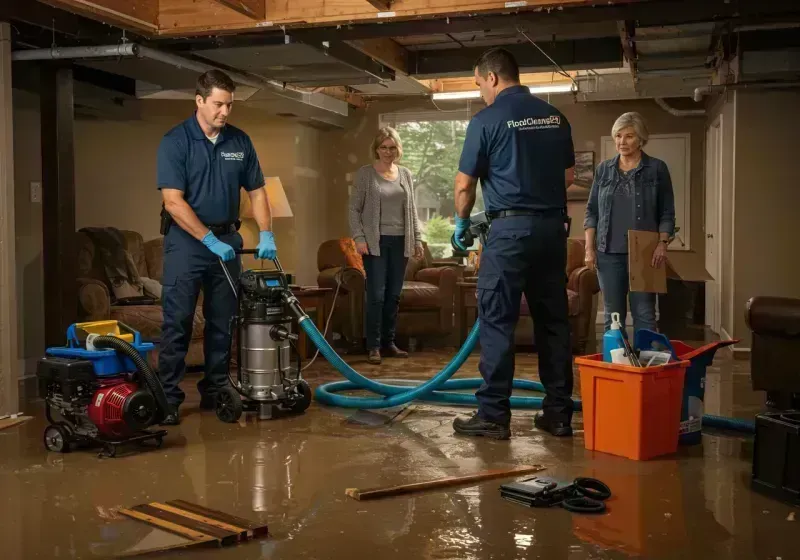 Basement Water Extraction and Removal Techniques process in Hackberry, LA